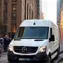 Localized delivery van
